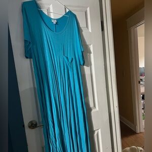 Sky blue 3xl LuLaRoe Carly gently used